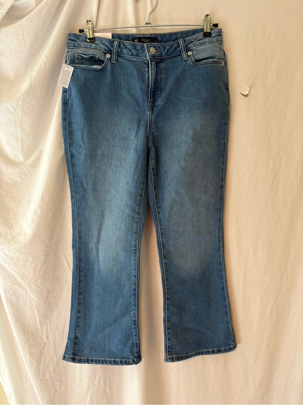 Member’s Mark Women's Ankle Crop Flare Jeans in Blue